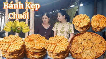 Làm Bánh Kẹp Chuối cực kì đơn giản thơm ngon hơn bao giờ hết
