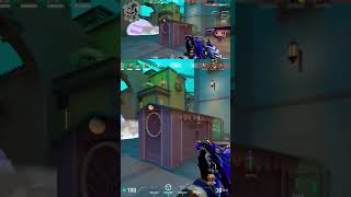 1V3 site hold with cypher #valorant