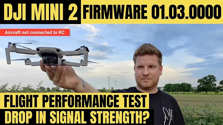 DJI MINI 2 - FLIGHT PERFORMANCE TEST | FIRMWARE UPDATE 01.03.0000 REVIEW