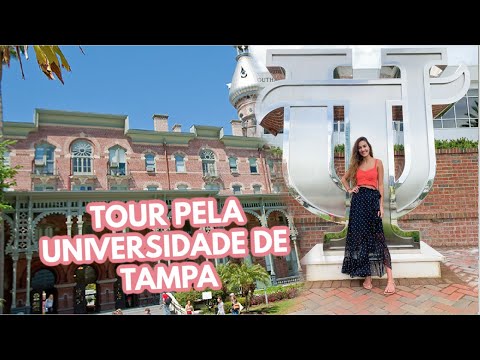 TOUR PELA FACULDADE AMERICANA (University of Tampa)  | Julia Alves