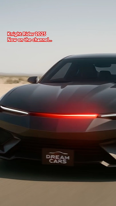 KITT Returns in 2025 — The Future of Knight Rider Begins!