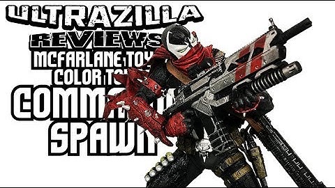 MCFARLANE TOYS COLOR TOPS COMMANDO SPAWN REVIEW!