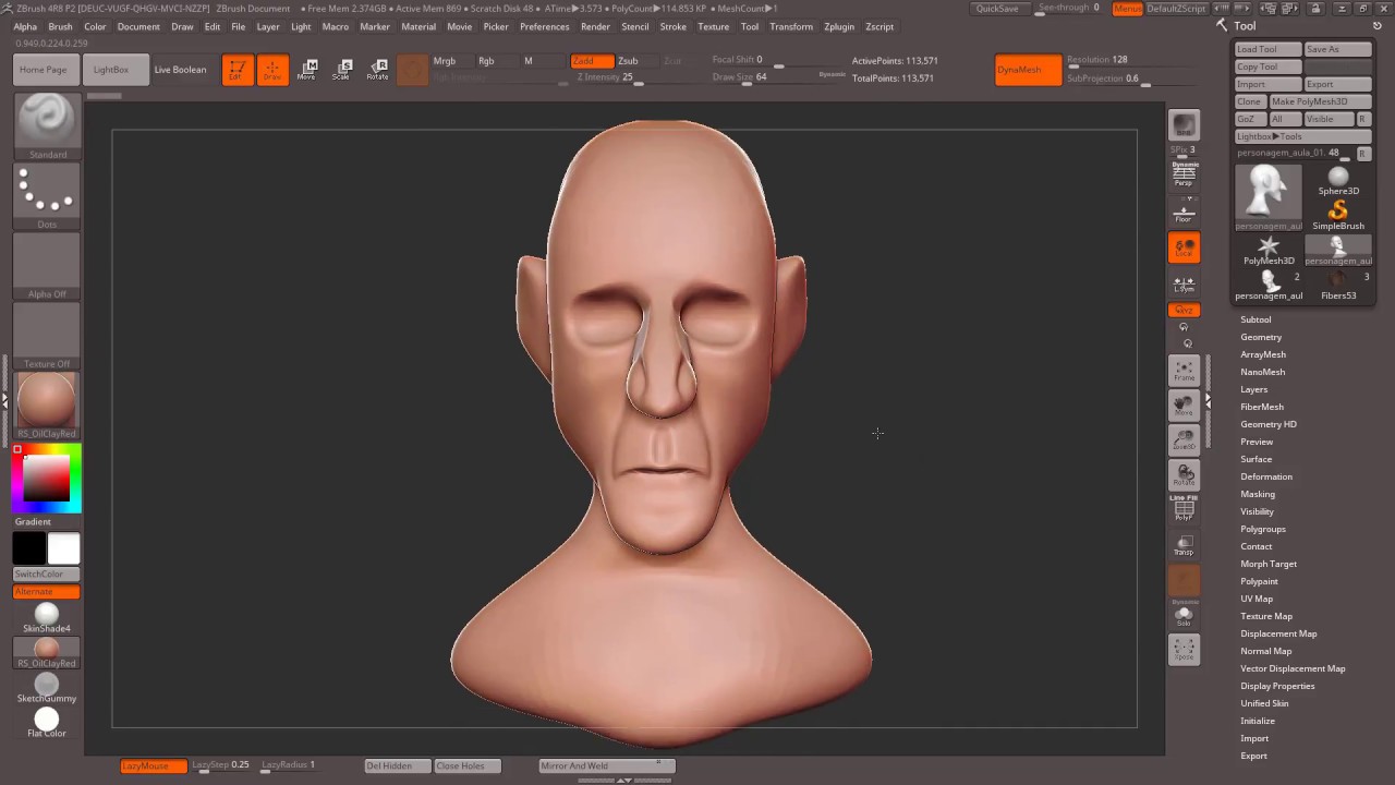 zbrush 4r8 move