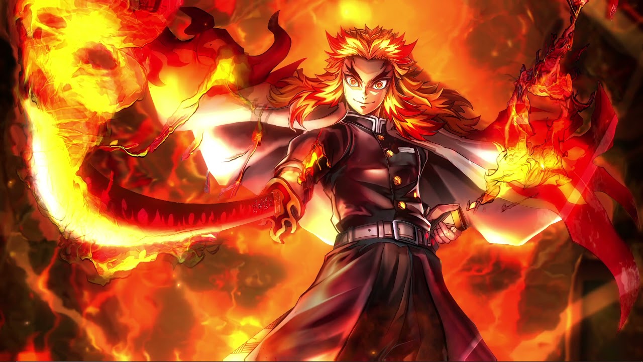 Demon Slayer Rengoku Wallpaper Engine Youtube