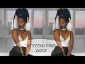 STYLING FAUX LOCS || 6 WAYS