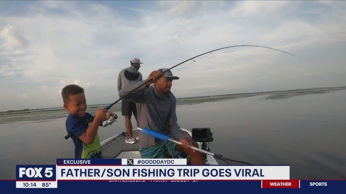 Daughter Reels in Big Fish Without Help From Dad