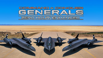 C&C: Generals Zero Hour 2025 | Enhanced Mod – Fiercest Airstrikes Unleashed!