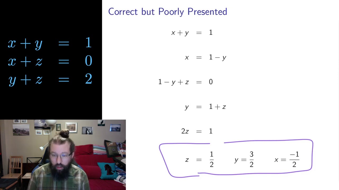 how to do maths assignment