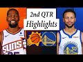 Phoenix Suns vs. Golden State Warriors Full Highlights 2nd QTR | Oct 24 | 2023 NBA Preseason