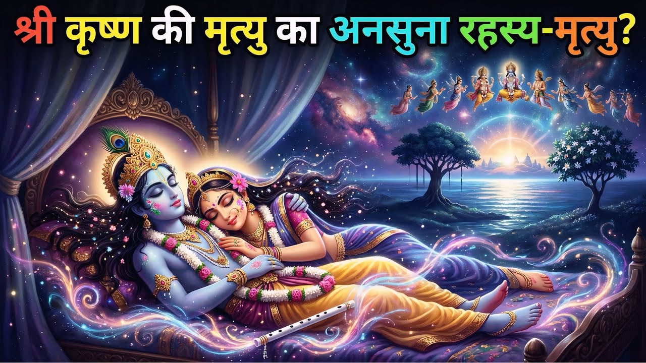 जानिए राधा-कृष्ण ने कैसे किया था देह-त्याग ? यह रुला देने वाला सत्य| HOW RADHA AND KRISHNA LEFT. ​