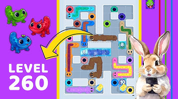 Gecko Out Level 260 Solution Walkthrough