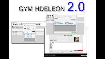 GYM HDELEON 2.0 | ¡El Mejor Sistema para Gimnasios!