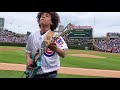 Brandon Niederauer Natinal Anthem May 26 2019 Wrigley Field nunupics