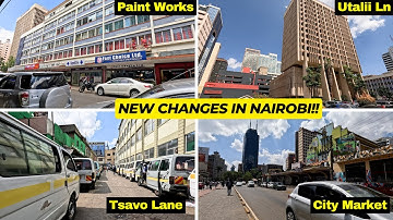SHOCKING Nairobi’s New Look: Paint Buildings & Clean-up Streets