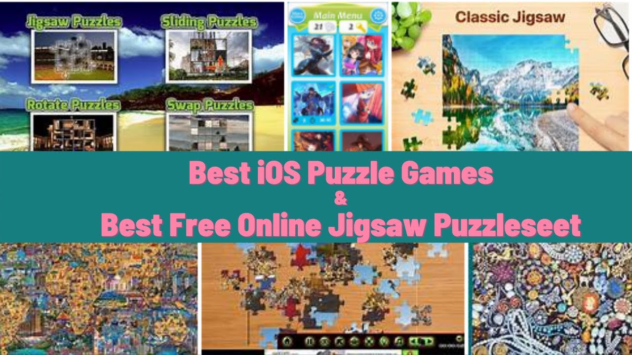 Best iOS Puzzle Games and Best Free Online Jigsaw Puzzles - YouTube