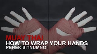 MUAY THAI: How To Wrap Your Hands | Evolve University