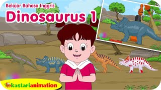 Belajar Bahasa Inggris - Dinosaurus 1 - Seri Paud Diva - Kastari Sentra Official