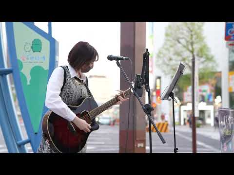 【4K60P/α7SIII】パクユナ 名古屋路上ライブ オリジナル曲♪君の歌　2022・4・10