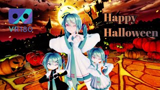 mmd Vr vr180 4k Happy Halloween Sour Hatsune Miku