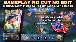 GAMEPLAY NO CUT NO EDIT, 1 VS 9 MENGGENDONG PUBLIK EGOIS, EPS.3 | Mobile Legends Bang-bang