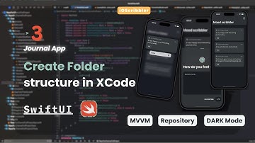 Journal App Part 3 | Folder Structure in XCode