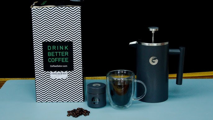 Coffee Gator French Press Review: It Lives up to Its Near-Perfect Rating