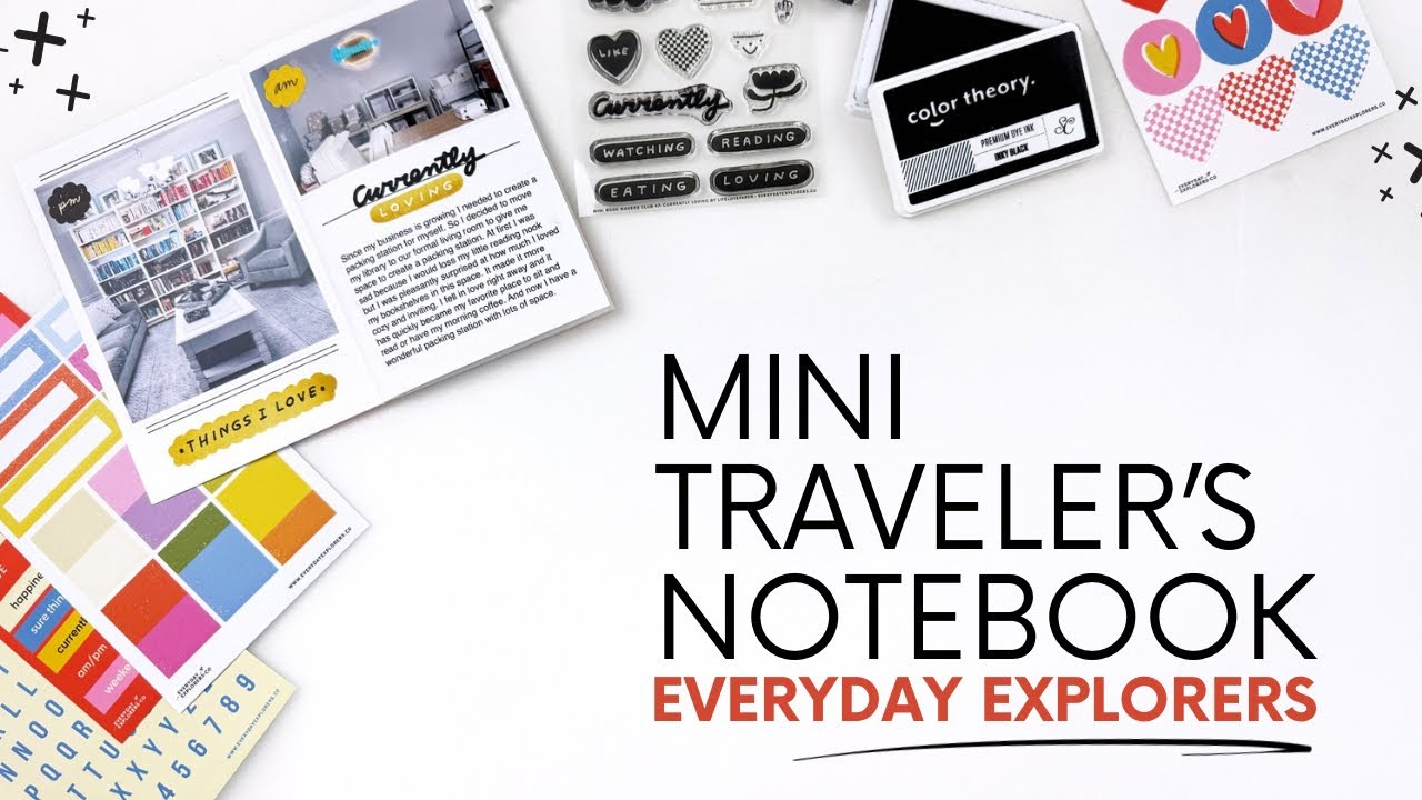 Mini Traveler's Notebook Process 2025 | Everyday Explorers Currently Loving Kit Unboxing