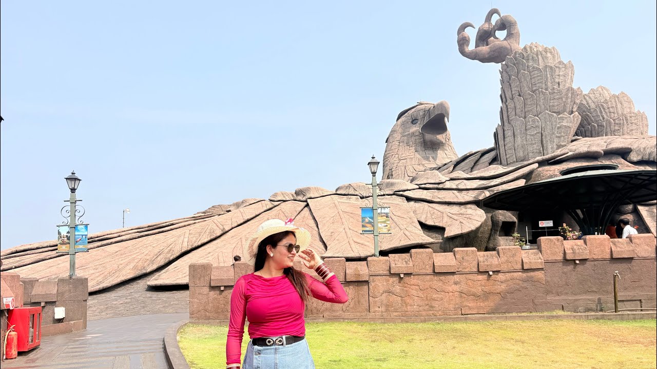 Day 2 in Trivandrum 🌿Exploring the mighty Jatayu Earth Center  