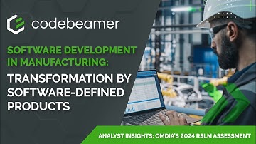 Rising Demand in Manufacturing Software Development and Transformation by Software-Defined Products