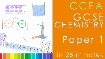 All of CCEA CHEMISTRY Paper 1 in 25 minutes - GCSE Science Revision