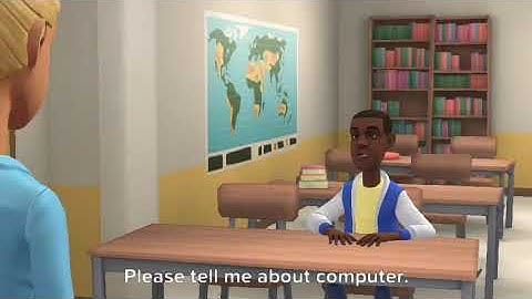 Class 1 and 2 : Computer definition, Spelling of Computer, Places where computers are used.