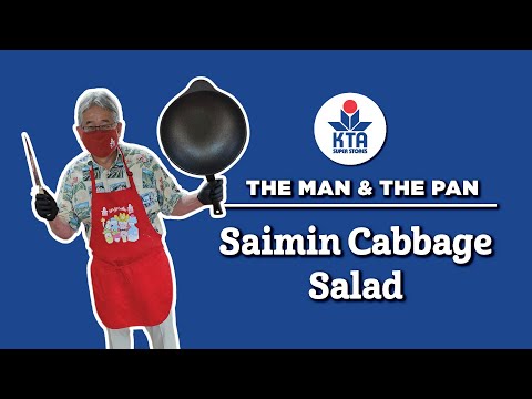 KTA's The Man & The Pan - Saimin Cabbage Salad