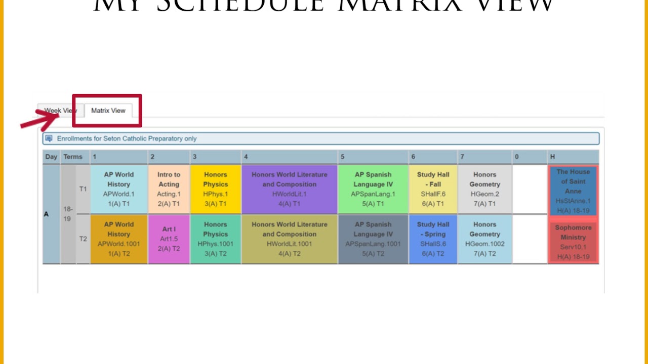 Student Powerschool Information Student Tech Info Seton