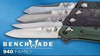 Benchmade 940 Family  Overview