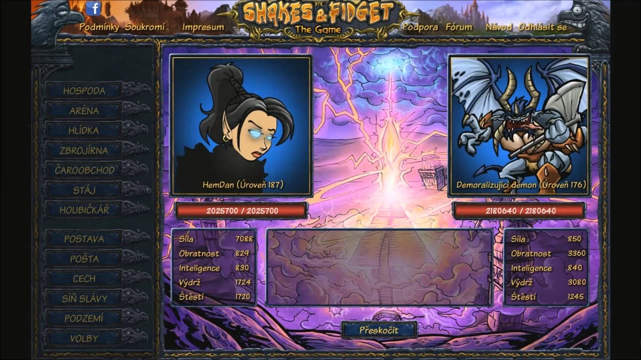 Shakes & Fidget -Dungeon 9 Complete(Just for fun)