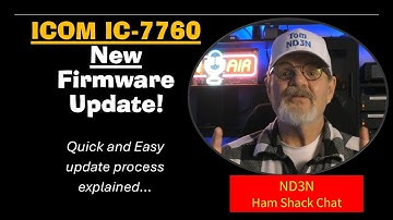 IC-7760 New Firmware Update Available
