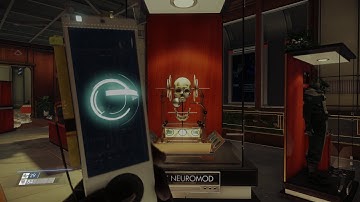 Prey - Break Out: Transtar Exhibit Inside Talos 1 Lobby: Neuromod & Med Kit Location, Speaker, Cigar