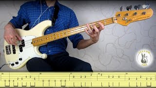 Video thumbnail of "Roy Orbison - Pretty Woman (Bass cover with Tabs)"