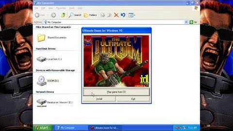 Installing Ultimate DOOM (DOOM 95 Release) on Windows XP