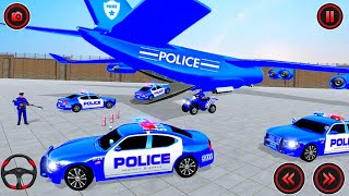 Grand Police Cargo Transport Truck: Police Car Simulator - Android Gameplay screenshot 4