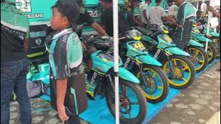 Motor motor keren di Pedok Motorprix tahun 2025 di taman kota Sampit  Race Terakhir 