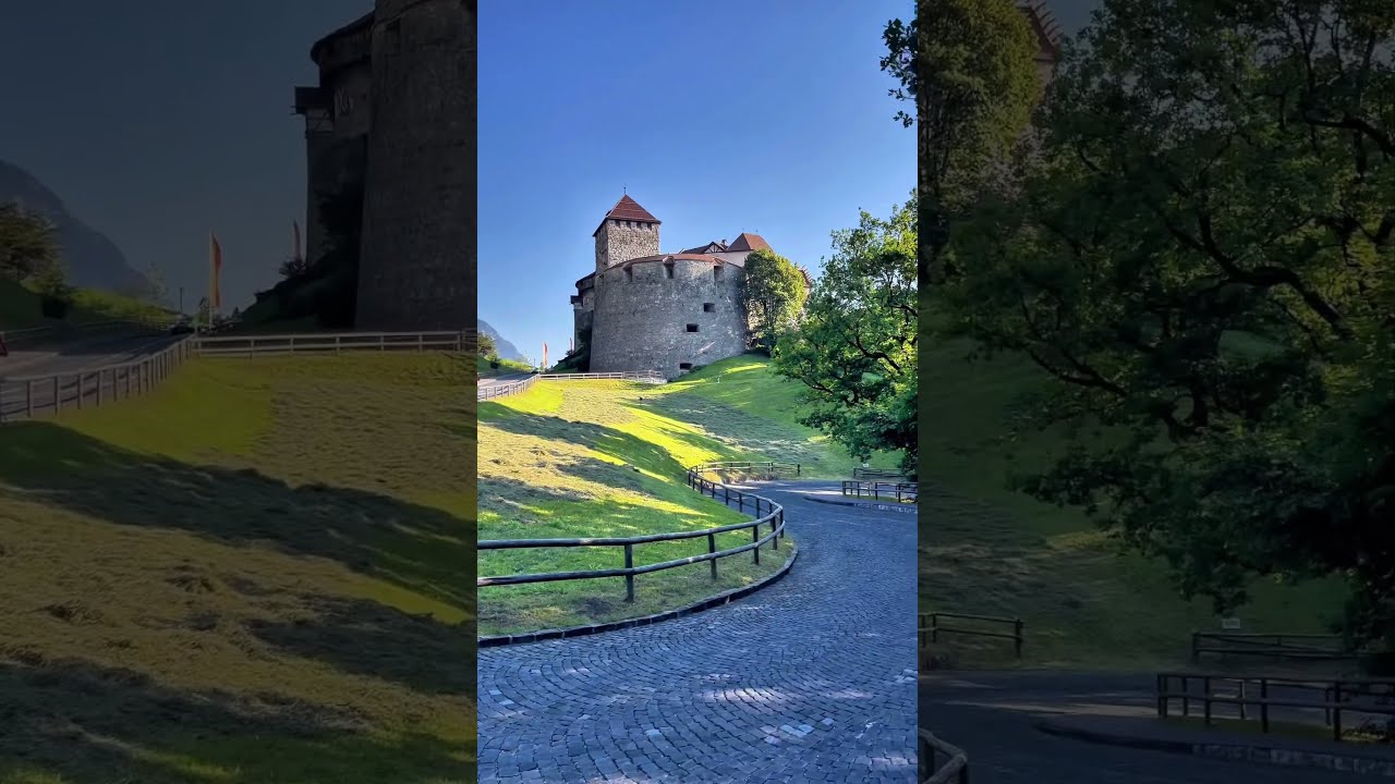 Magical Vaduz Travel Explore Shorts
