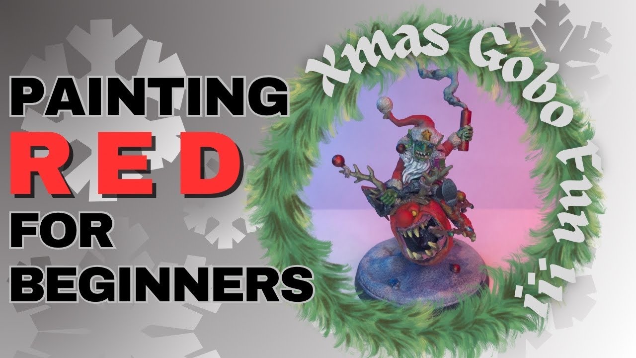 Painting red for beginners+ bonus tip #gamesworkshop #miniaturepainting ...