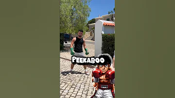 The PEEKABOO style ❌ #boxing #boxeo #peekaboo #miketyson #tutorial #boxingtraining #viral #shorts