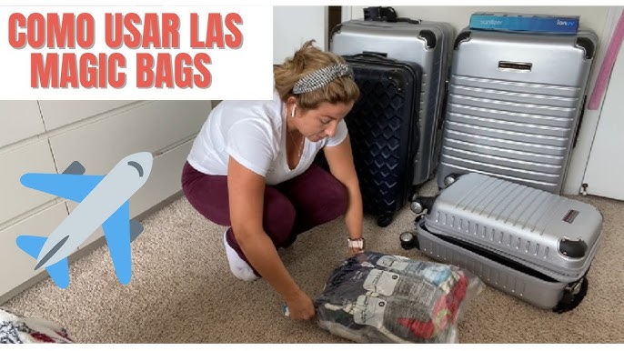 El invento para viajar con el doble de equipaje: envasa tu ropa al vacío  con este aparato