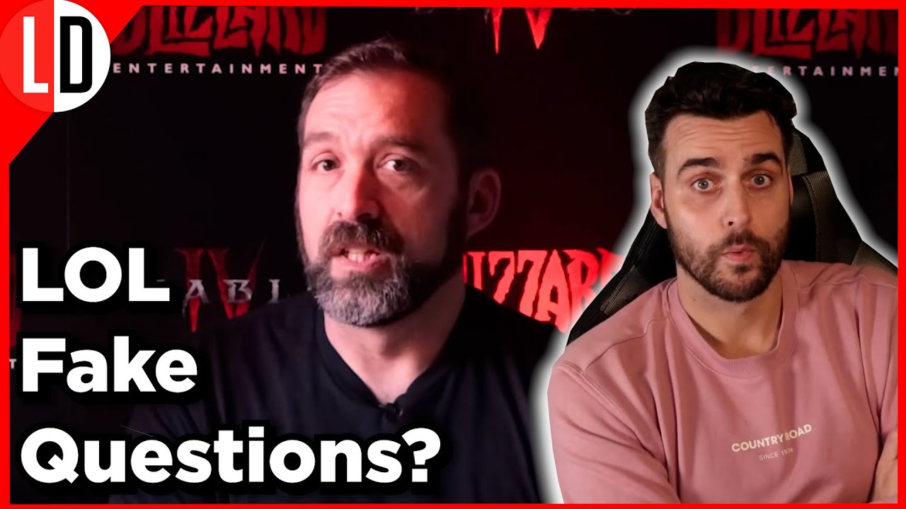 Diablo IV Devs Make Fake Questions For A Q&A????