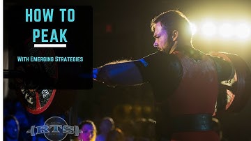 How to Peak With Emerging Strategies