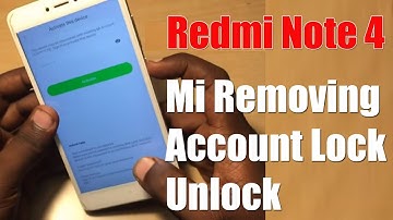 How to Redmi note 4 mi Removing Account Lock edl mode pattern Phone Unlock Erase Addr