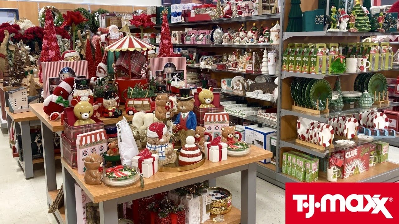 TJ MAXX CHRISTMAS DECORATIONS CHRISTMAS DECOR ORNAMENTS SHOP WITH ME ...