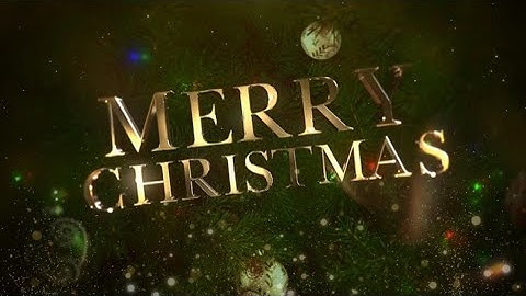Free Merry Christmas Intro Video Template (Customizable) - FlexClip
